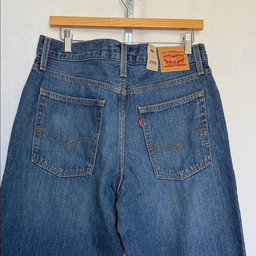 NWT Levi's Women's '94 Baggy Wide-Leg Relaxed-Fit Denim Jeans Size 31 (12) - Picture 6 of 13